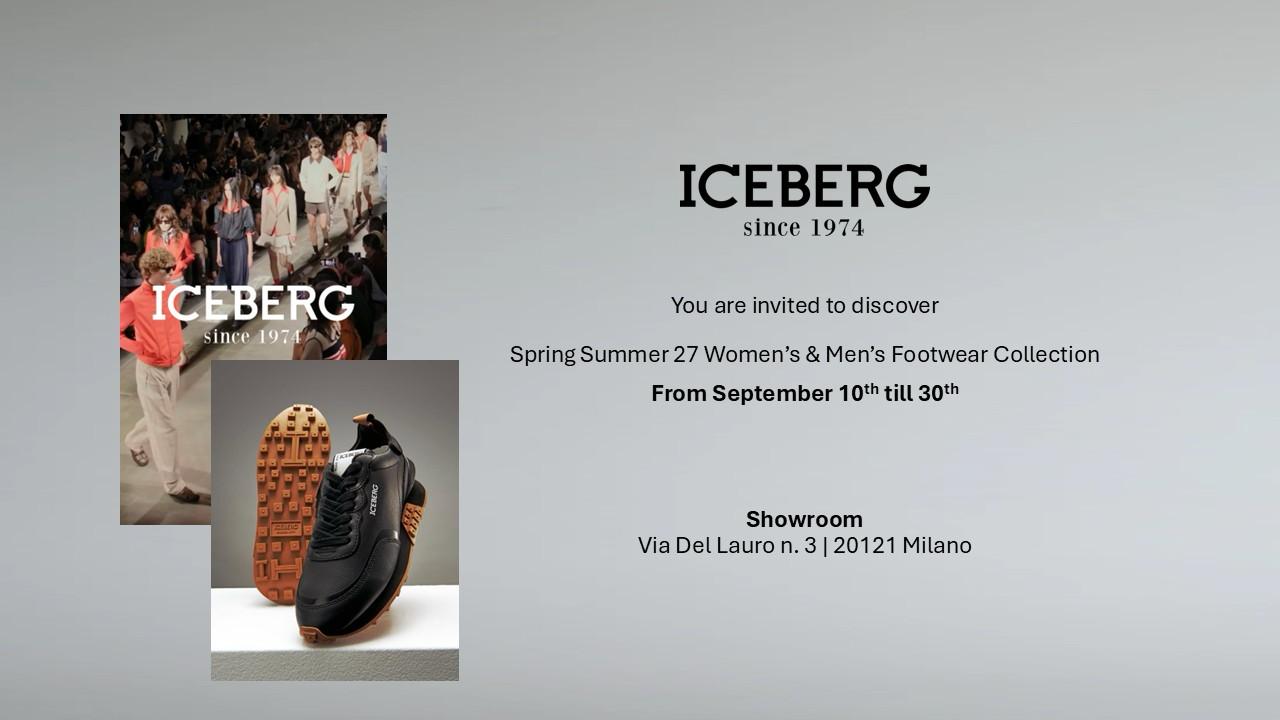 Iceberg Spring Summer 27 Sales Campaign