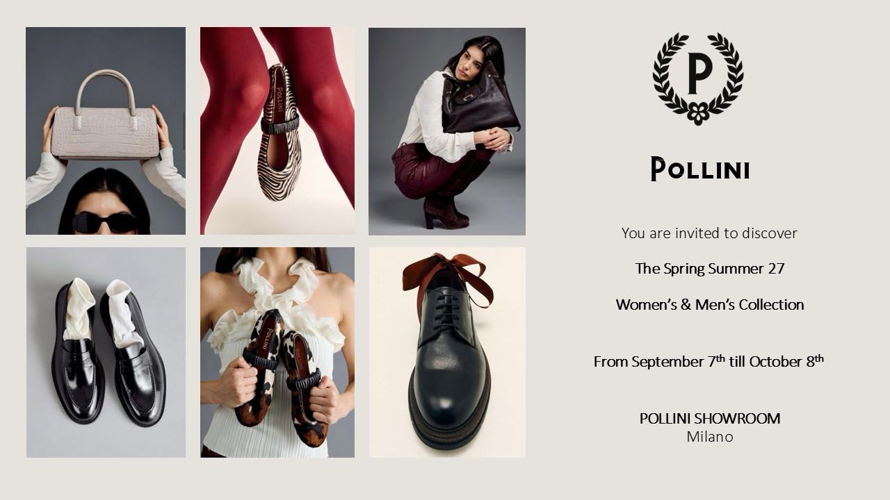Pollini Spring Summer 27 Sales Campaign